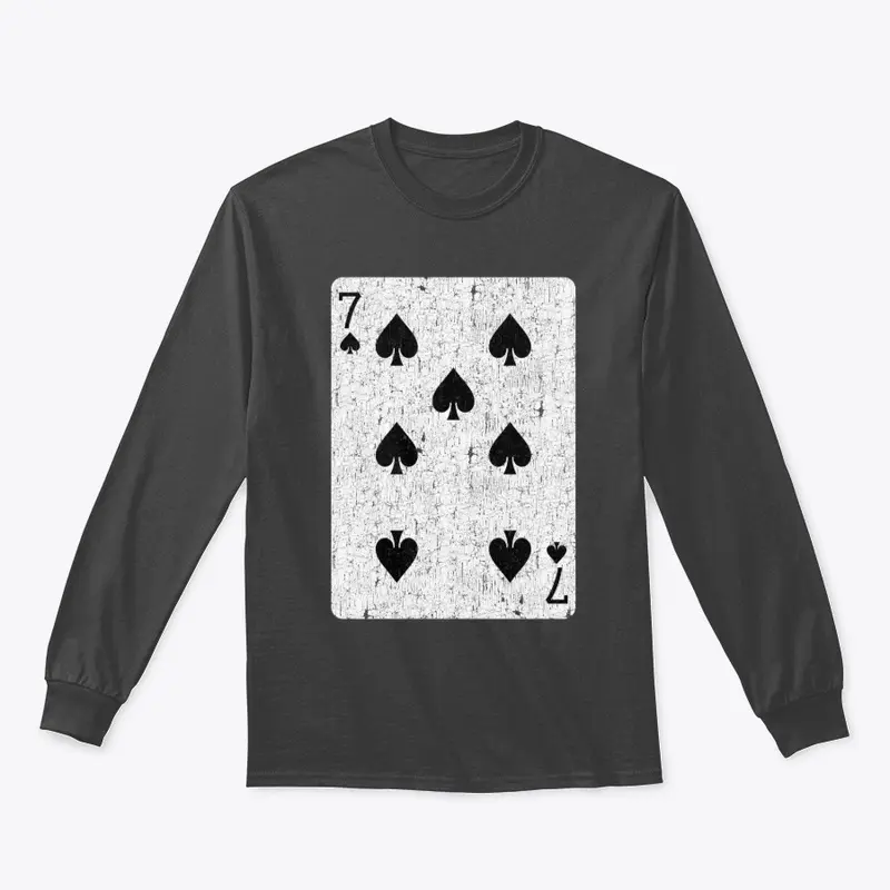 seven of spades playing card