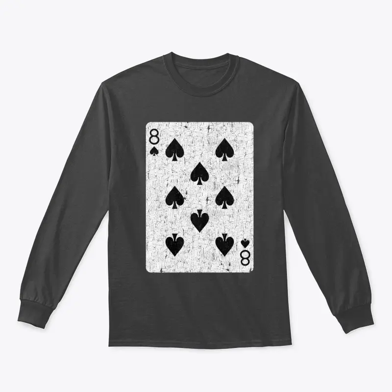 eight of spades playing card