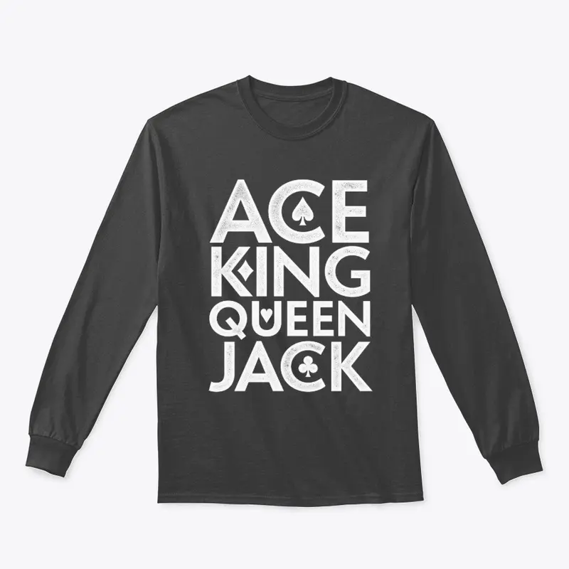 Ace King Queen Jack Hidden Pips (white)