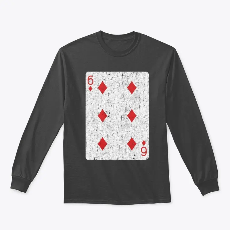 six of diamonds playing card