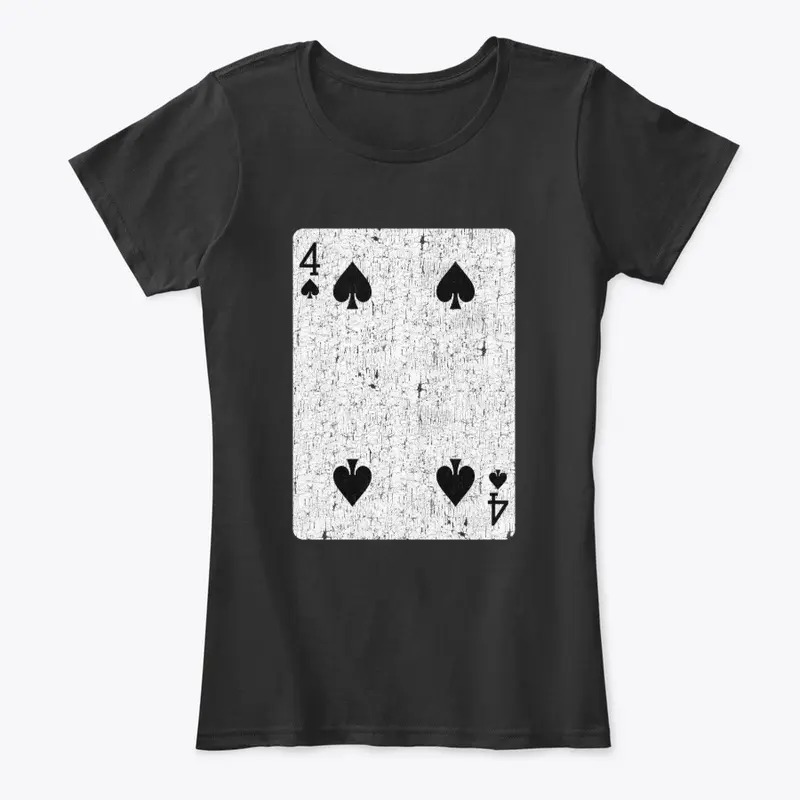 four of spades playing card