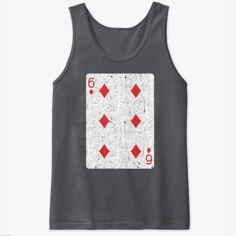 six of diamonds playing card