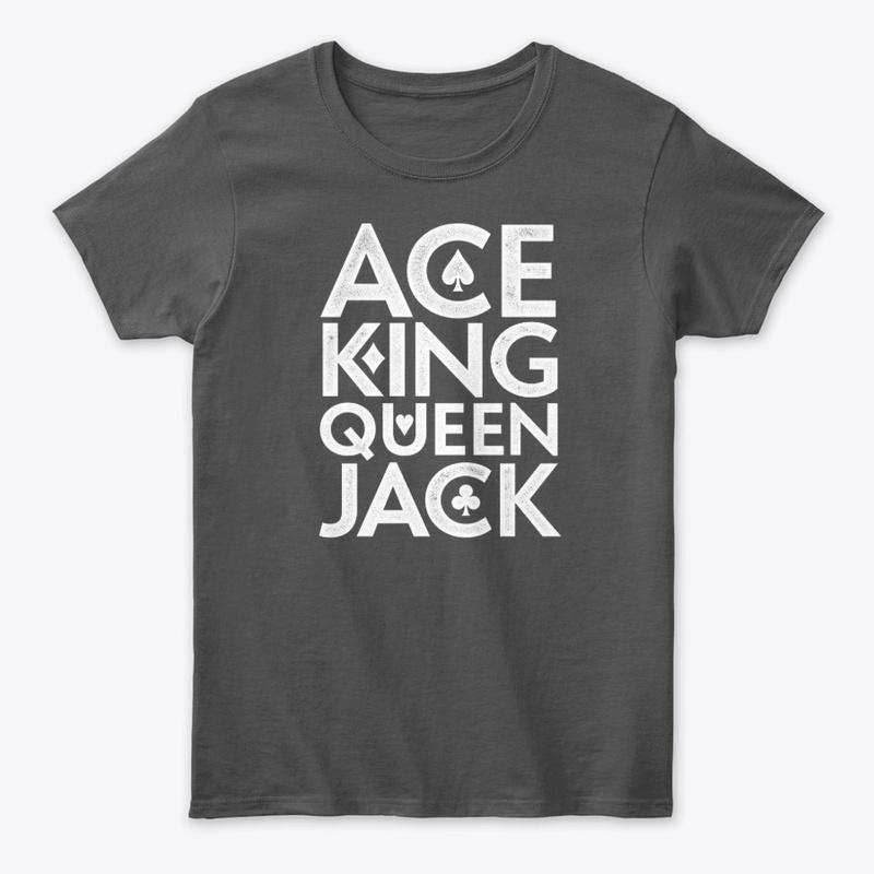 Ace King Queen Jack Hidden Pips (white)