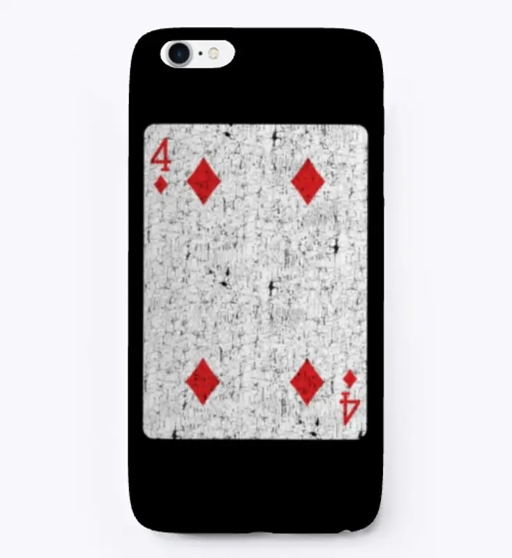 four of diamonds playing card