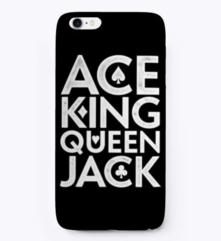 Ace King Queen Jack Hidden Pips (white)