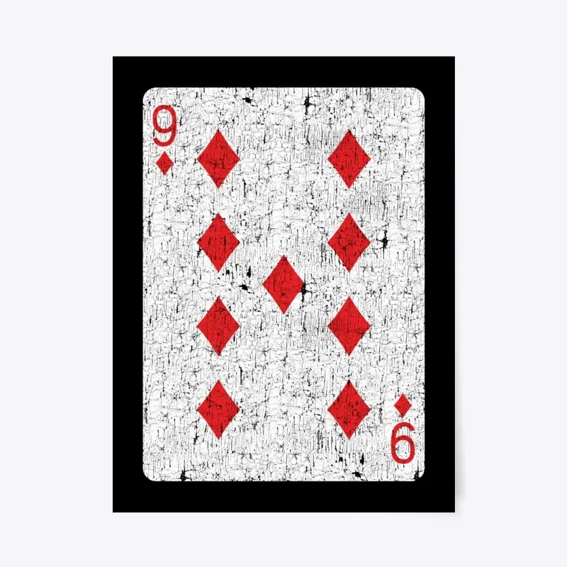 nine of diamonds playing card