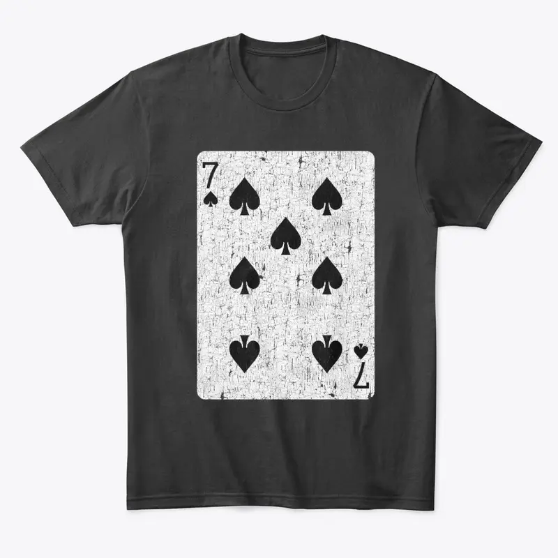 seven of spades playing card