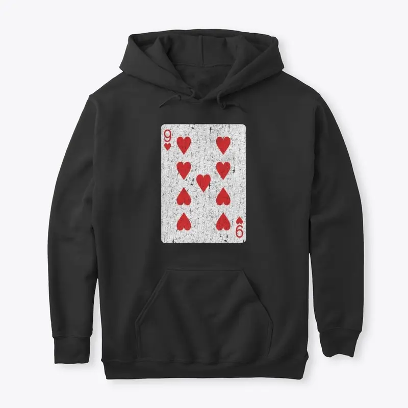 nine of hearts playing card