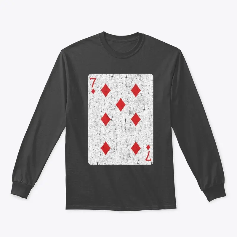 seven of diamonds playing card