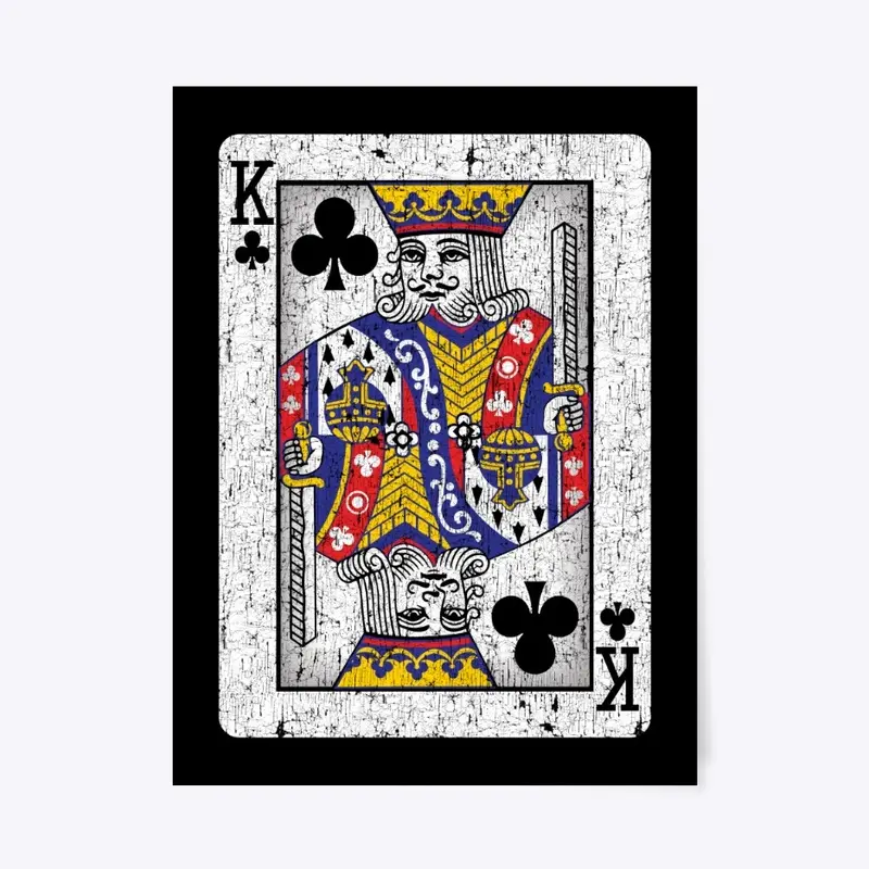 king of clubs playing card