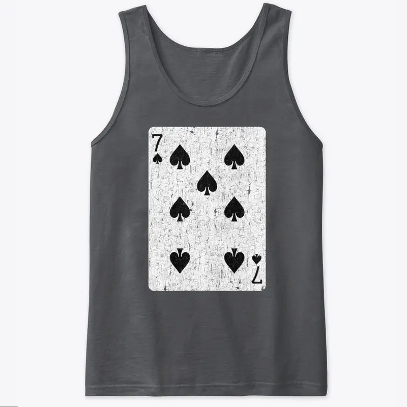 seven of spades playing card