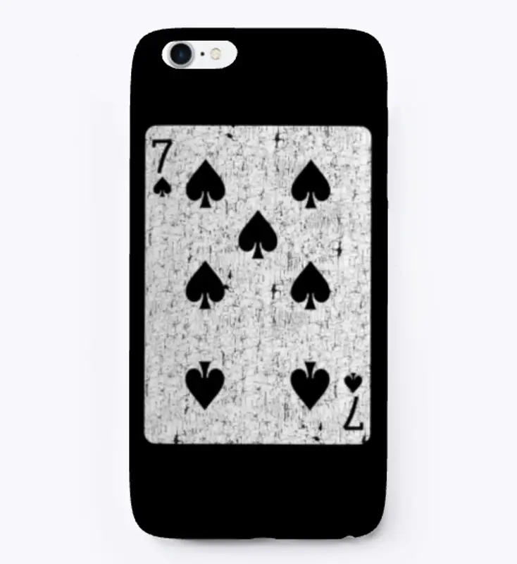 seven of spades playing card