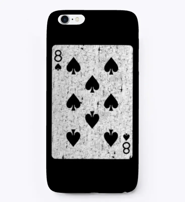 eight of spades playing card