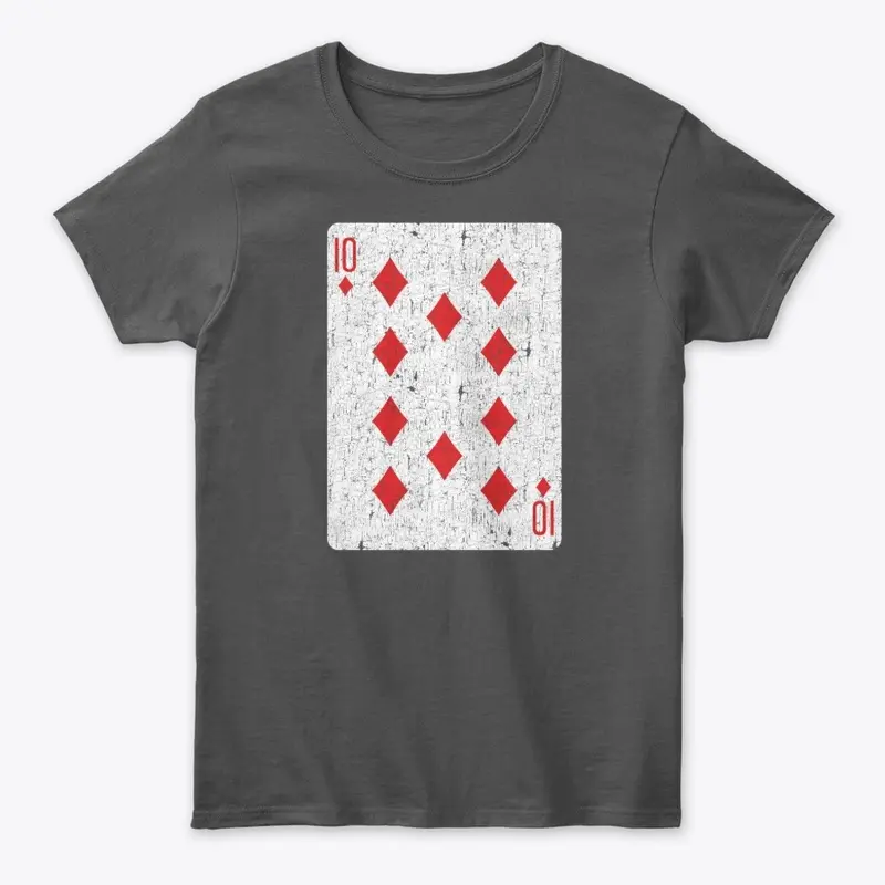 ten of diamonds playing card