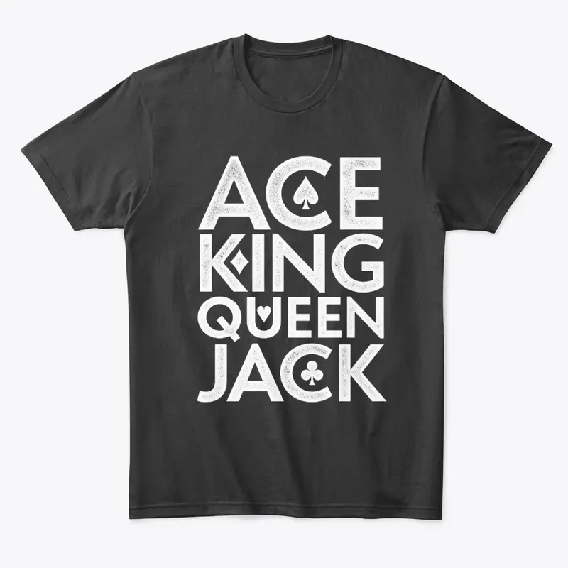 Ace King Queen Jack Hidden Pips (white)