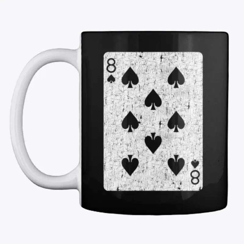 eight of spades playing card