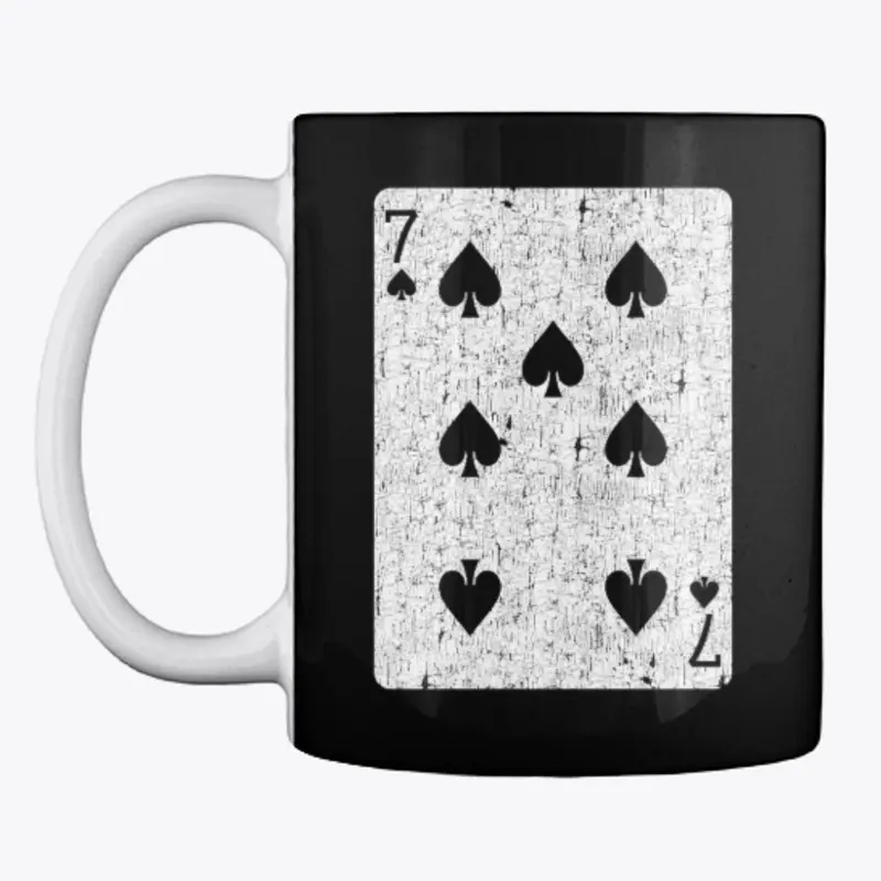 seven of spades playing card