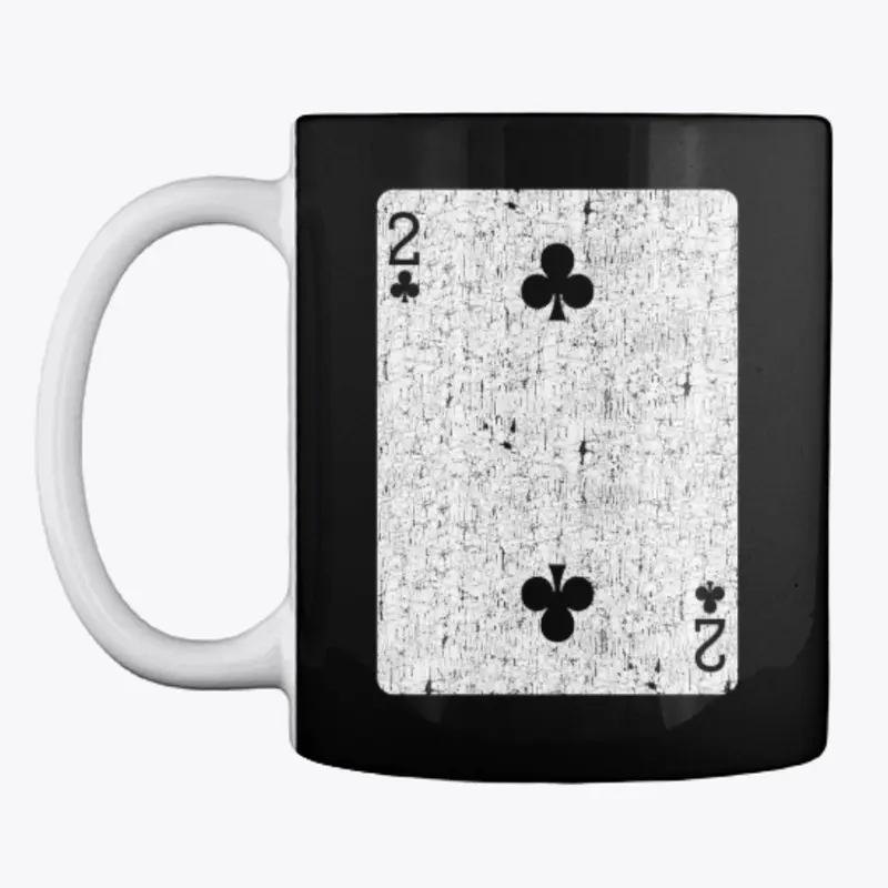 two of clubs playing card