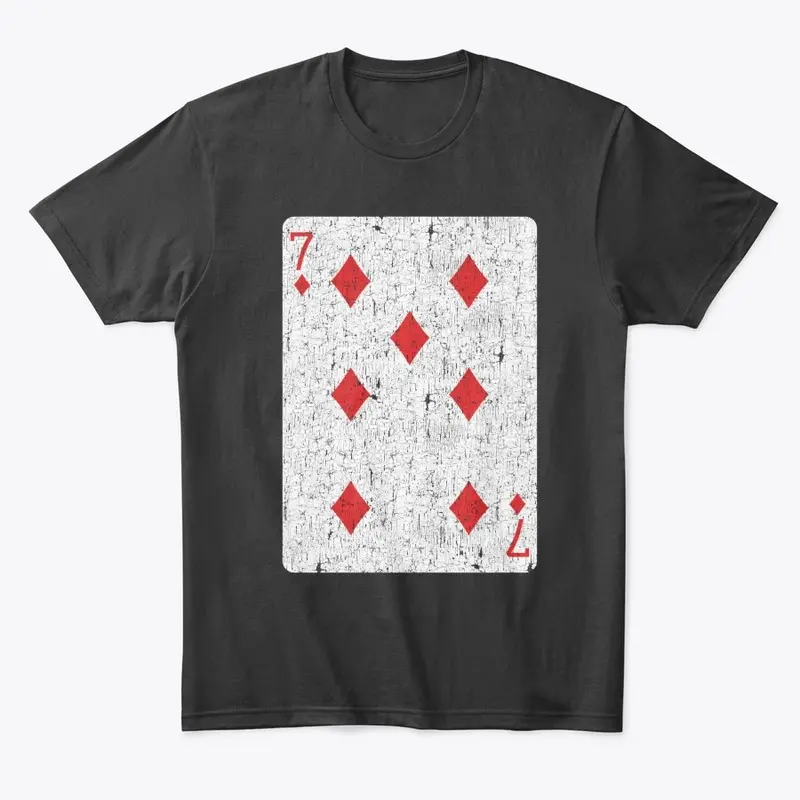 seven of diamonds playing card